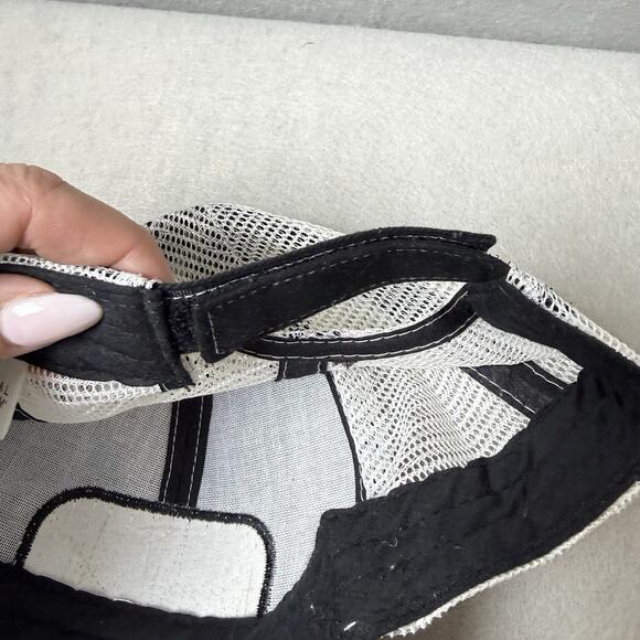 Federal Ammunition Printed Baseball Cap Black White Cotton Blend Hat Adult Size - Picture 3 of 7